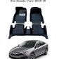 Honda Civic 5D Custom Floor Mat Beige 3 Pcs - Model 2012-2016
