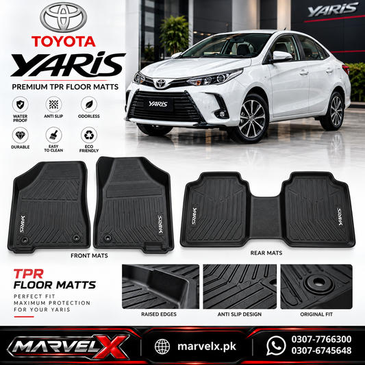 Toyota Yaris TPR Floor Mats
