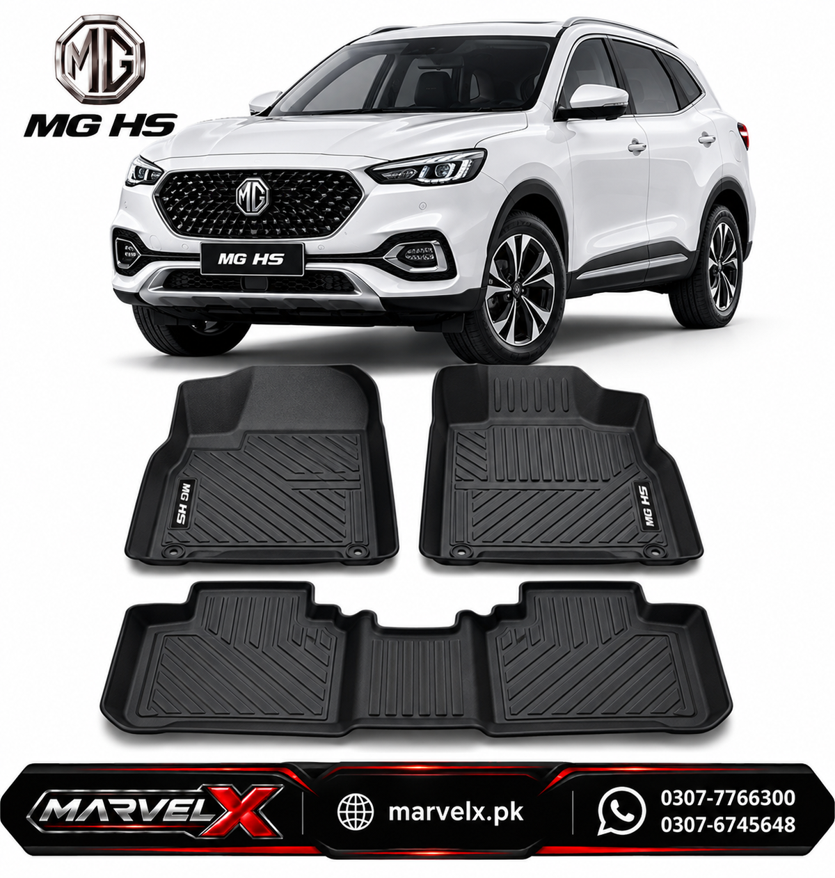 MG HS TPR floor Mats