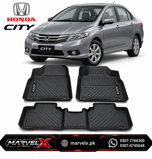 Honda City TPR Floor Mats 2015-2020