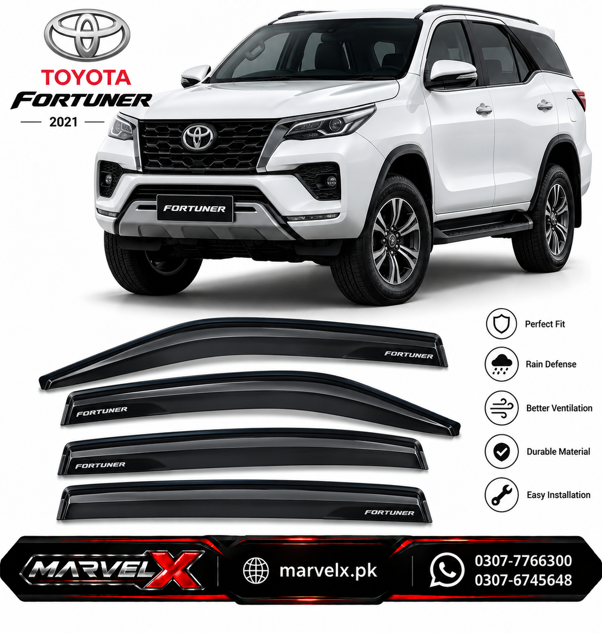 Toyota Fortuner TXR Black Air Press