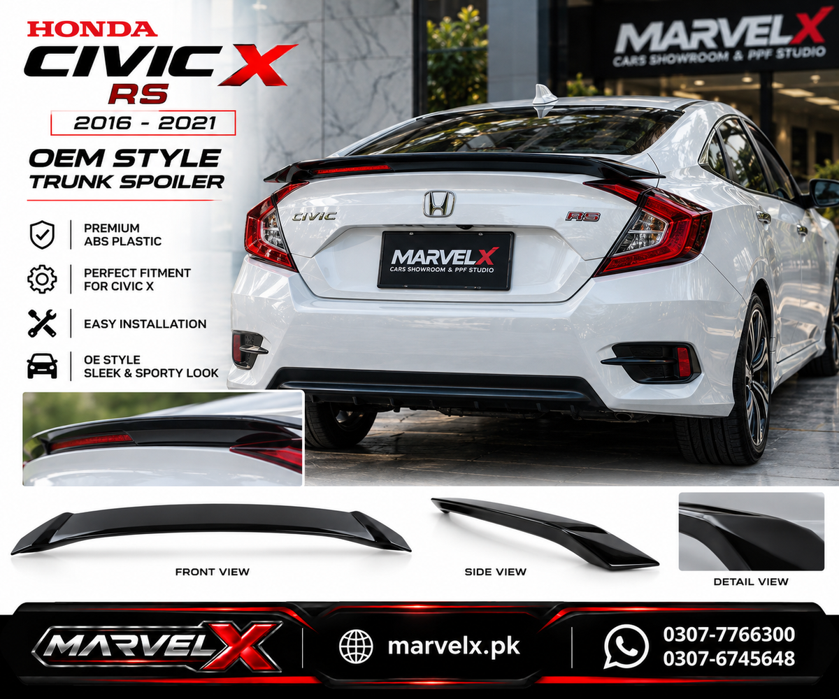 Honda Civic RS Spoiler OEM Style