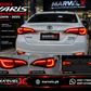 Toyota Yaris V1 Lava Tail Lights