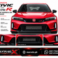 Honda Civic 11 Gen Type R V1 Bumper Front Drl 2022