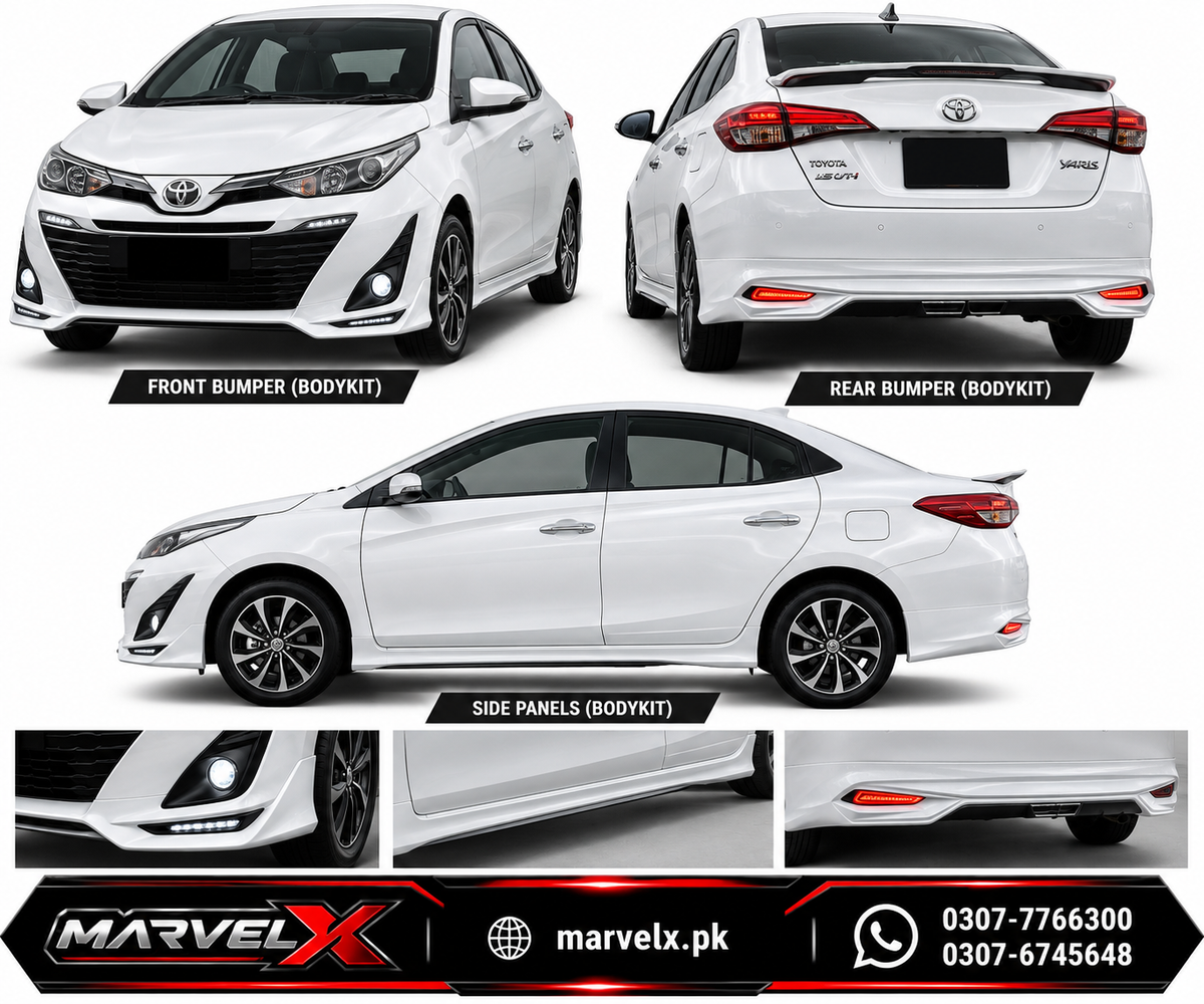 Toyota Yaris TRD bodykit-Taiwan