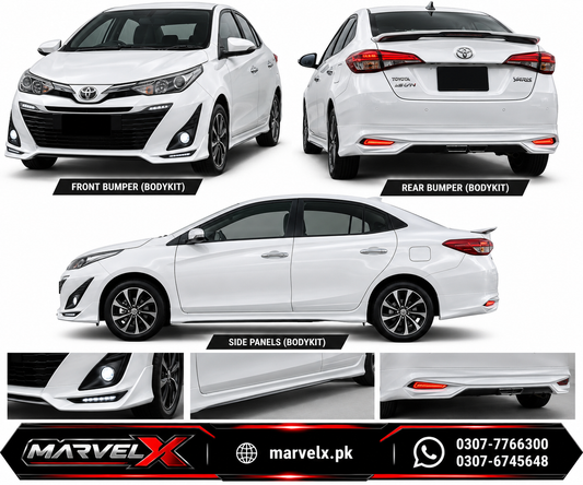 Toyota Yaris TRD bodykit-Taiwan