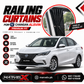 Changan Alsvin Sliding Car Curtains / Shades 2021-2026