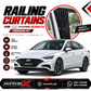 Hyundai Sonata Sliding Car Curtains / Shades 2022-2025