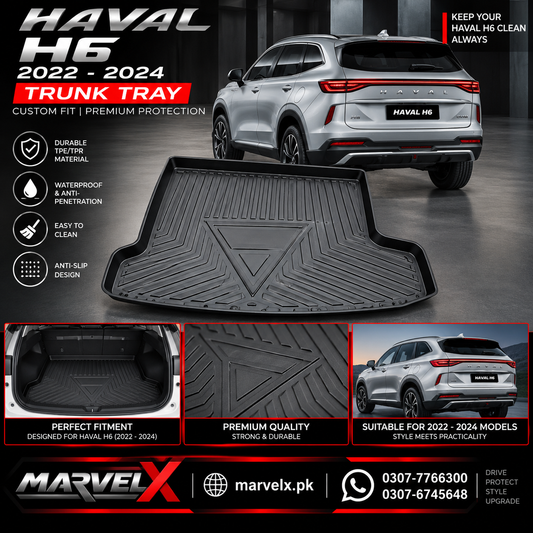 Haval H6 PVC TPO Trunk Mat For 2021 2022
