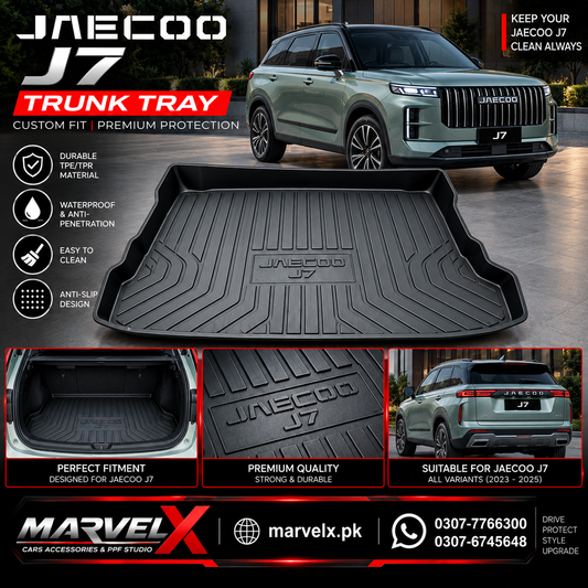 Jaecoo J7 PVC Trunk Mat For 2025+