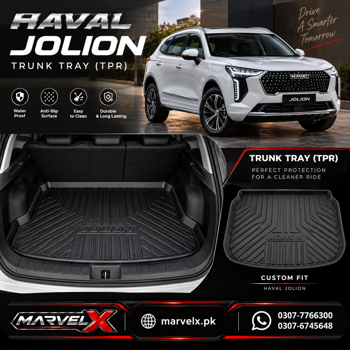 Haval Jolion PVC Trunk Mat