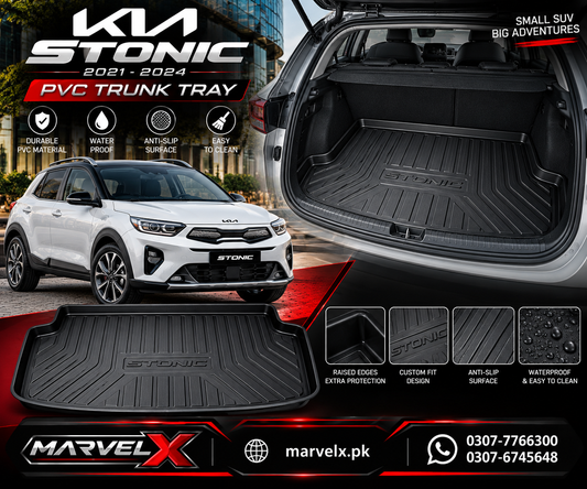 Kia Stonic PVC Trunk Mat 2021 -2023