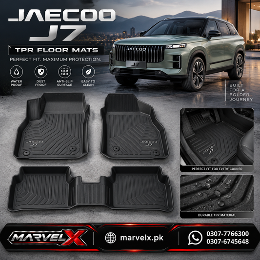 Jaecoo J7 TPR Floor Mats For 2025 2026 ( TPR,TPE,TPU )