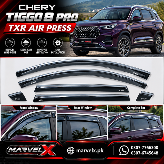 Cherry Tiggo 8 TXR Chrome Air Press / Sun Visor 2022 - 2023