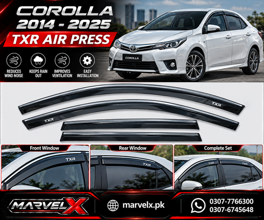 Corolla TXR Air press / Sun Visor With Chrome 2014 - 2025