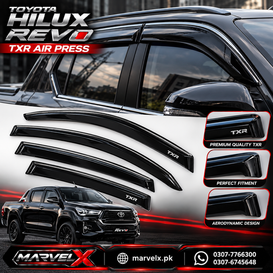 Toyota Hilux Revo Air Press / Sun Visor With Chorme