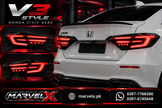 Honda Civic 2022+ Mugen Tail Lights - 11th Generation