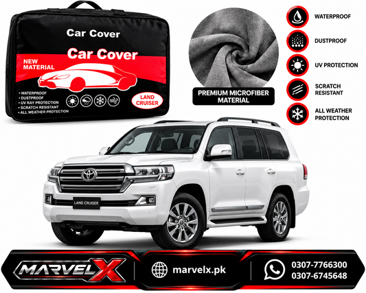 Toyota Land Cruiser V8 Microfiber Car Top Cover