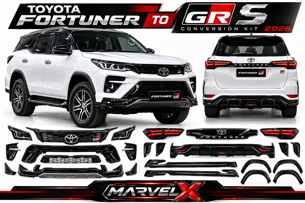 Toyota Fortuner To Legender GR S Conversion 2017 - 2023