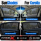 Toyota Corolla Sun Shades Premium Quality For 2016 - 2023