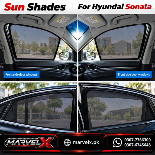 Hyundai Sonata Premium Quality Sun Shades 2021-2025