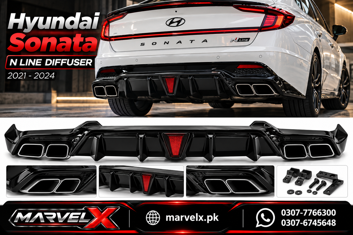 Hyundai Sonata N Line Diffuser 2021-2024