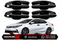 Toyota Corolla Glossy Black Door Handle Covers 2015 - 2026