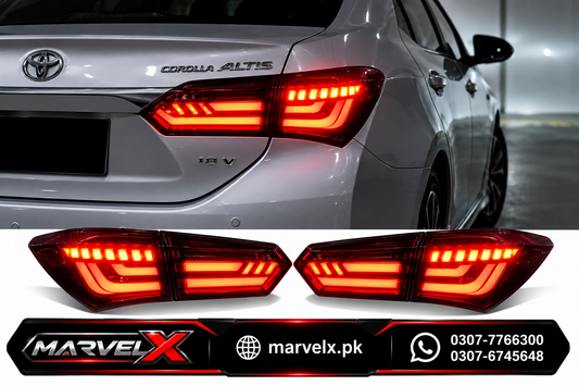 Toyota Corolla Back Lava Light with Slow Indicator Model 2017 - 2021