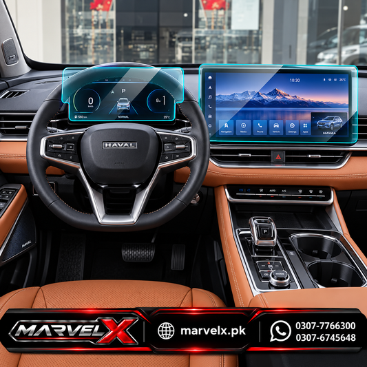Haval H6 Phev Meter + Infotainment Screen Glass Protector For 2025 2026