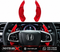 Honda Civic X Red Paddle Shifter Extensions 2016–2021