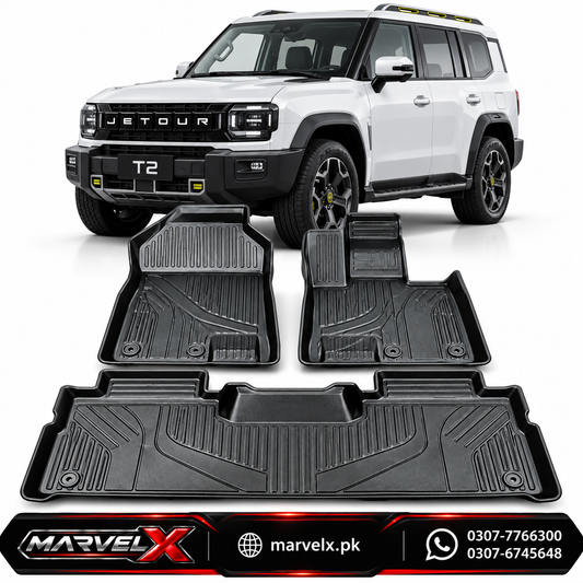 Jetour T2 / T2i TPE Floor Mats – Custom Fit
