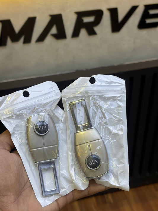 SEAT BELT CLIP CHROME,GOLDEN,VIP