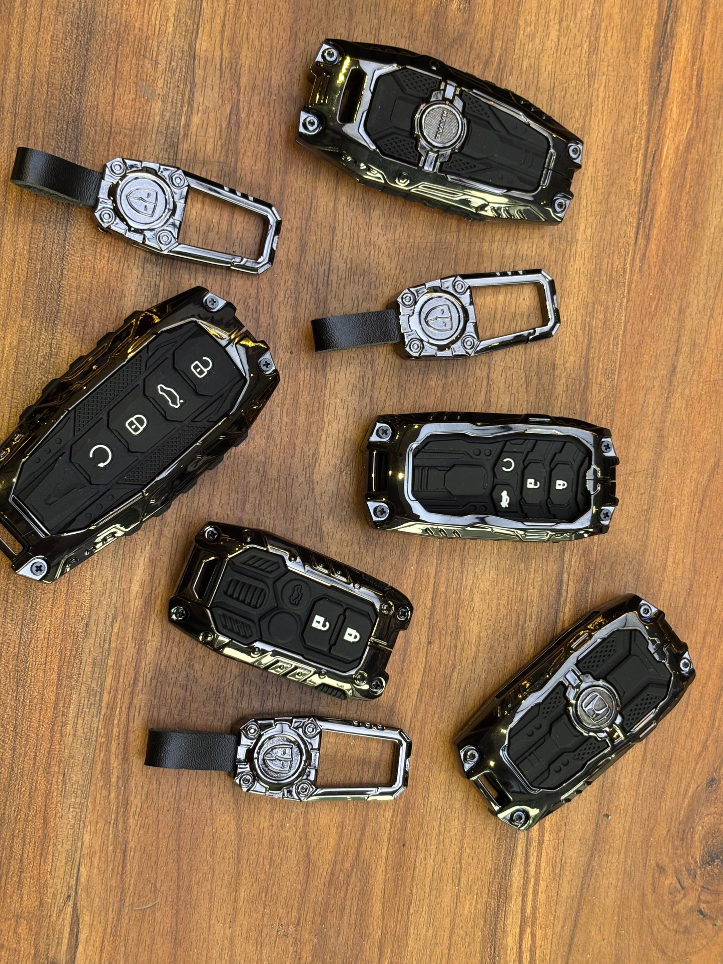 Premium Batman style key cover with logo