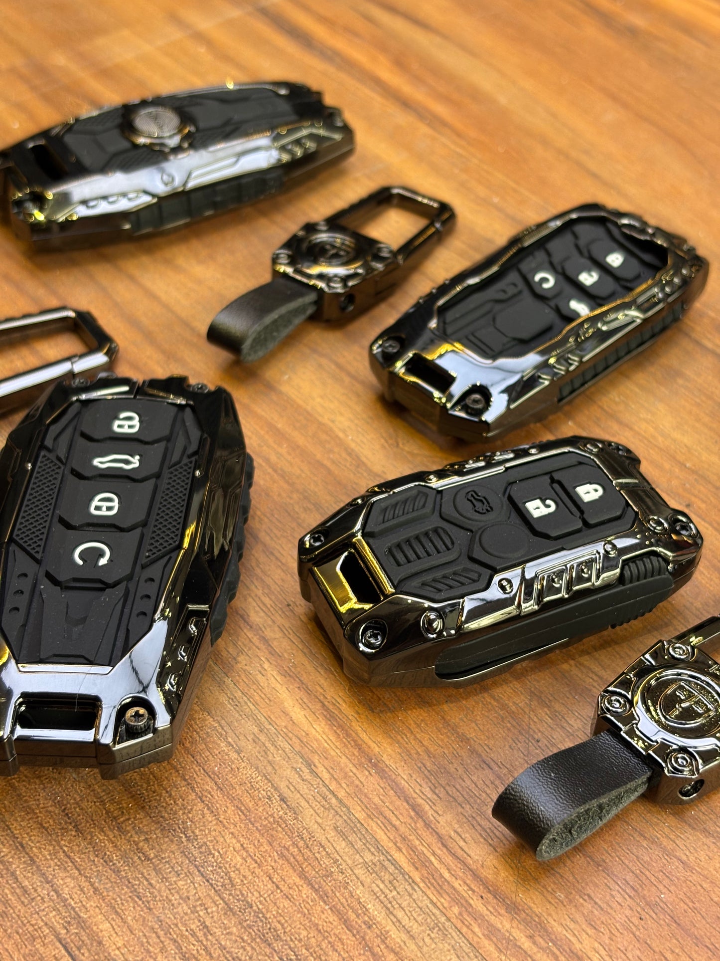Premium Batman style key cover with logo