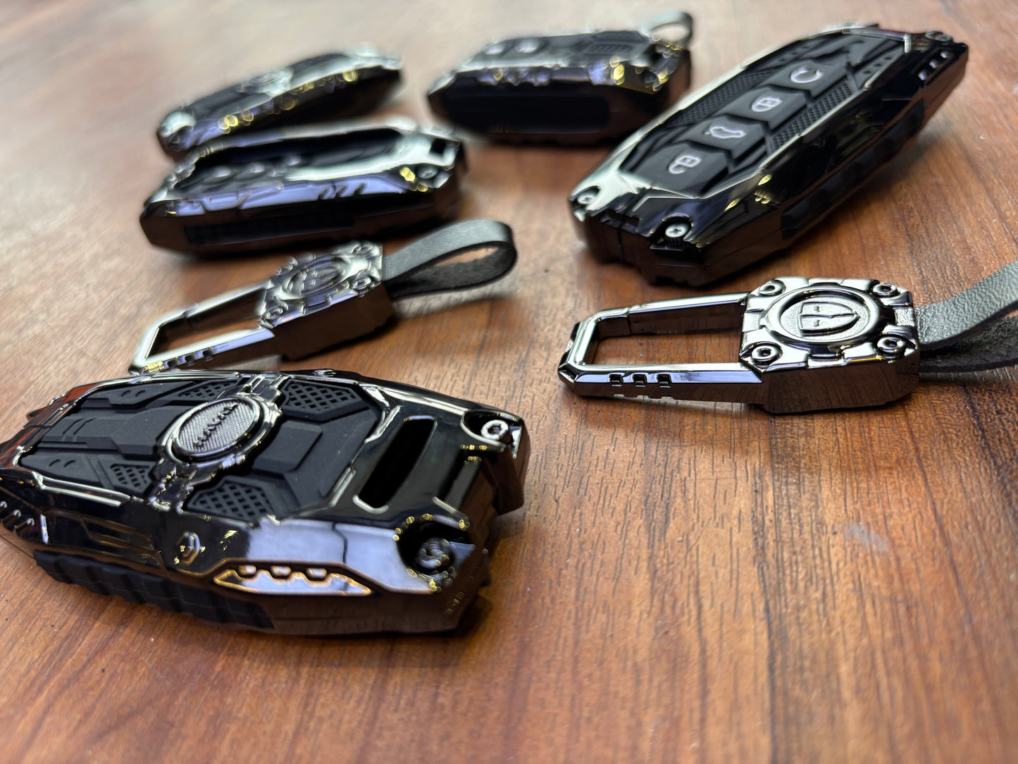 Premium Batman style key cover with logo
