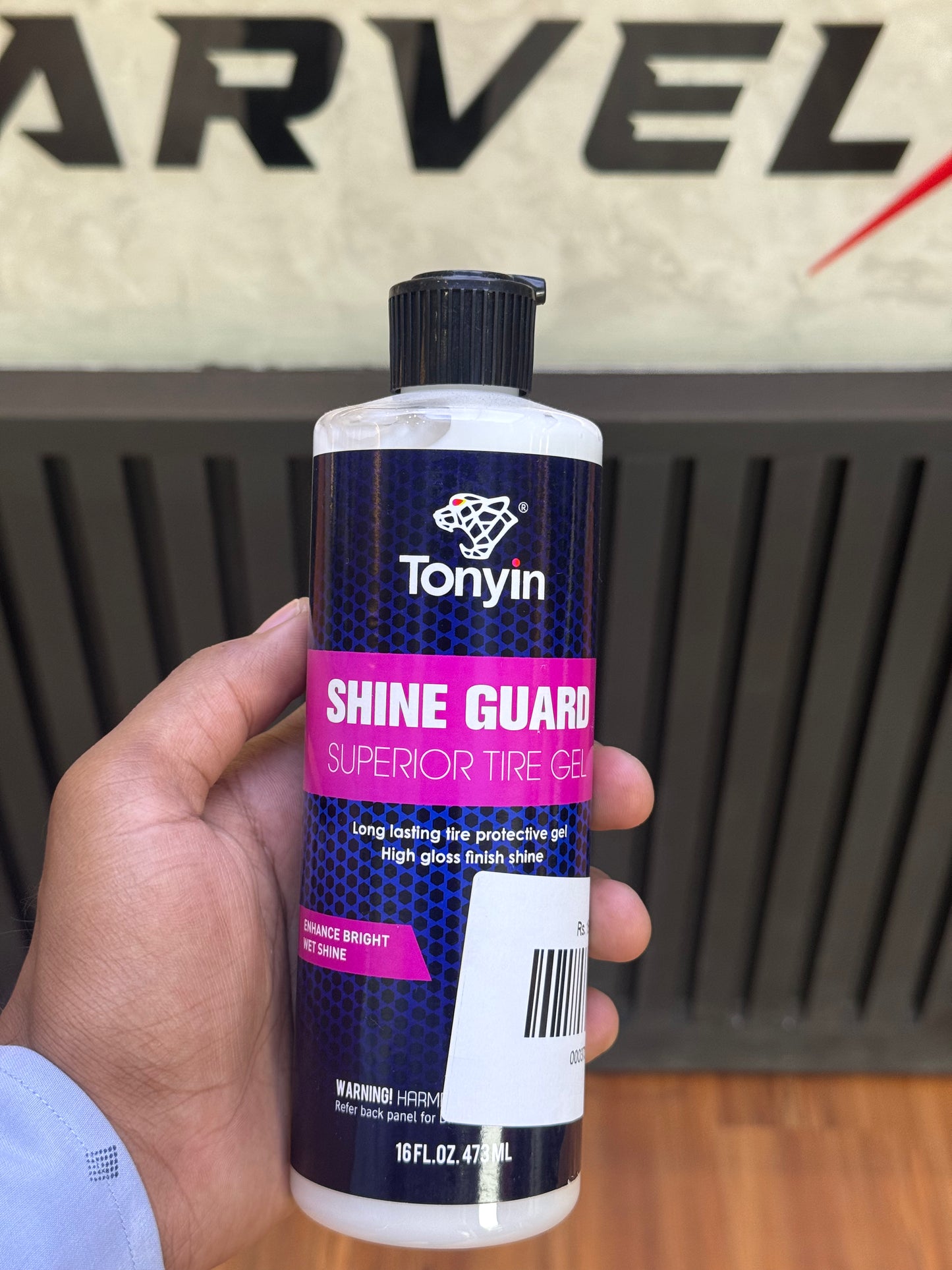 TONYIN SHINE GUARD SUPERIOR TIRE GEL 473ML