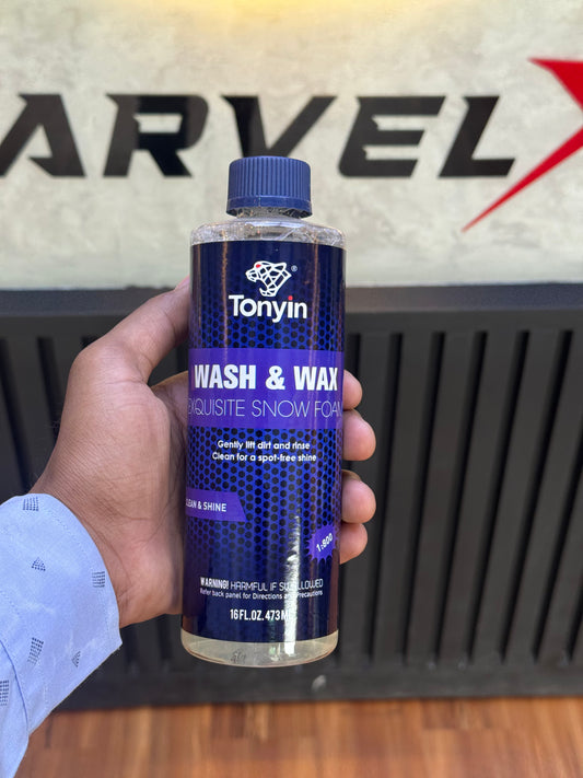 TONYIN WASH & WAX EXQUISITE SNOW FOAM 473ML