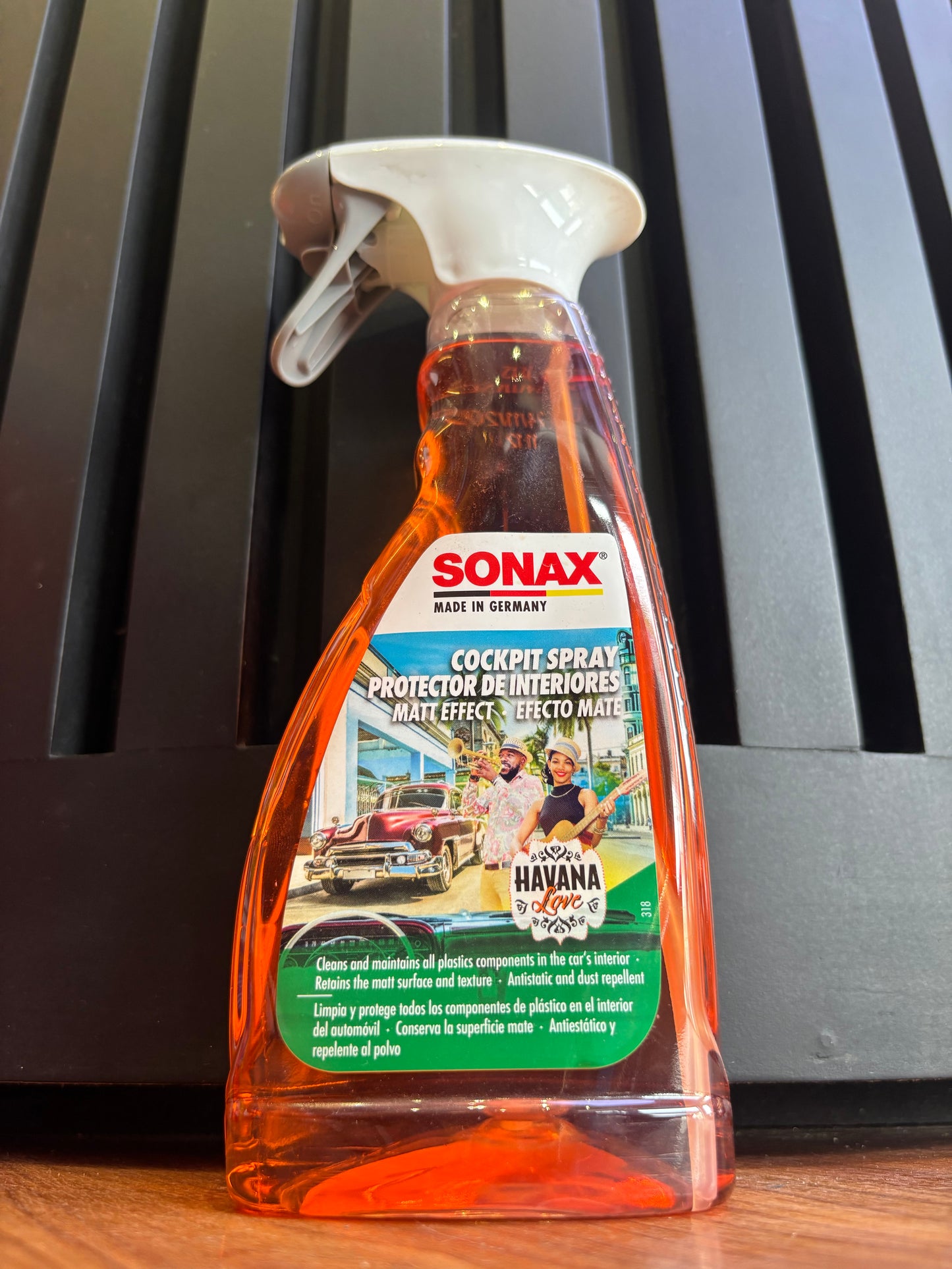 SONAX COCKPIT SPRAY MATT HAVANA LOVE 500 ML