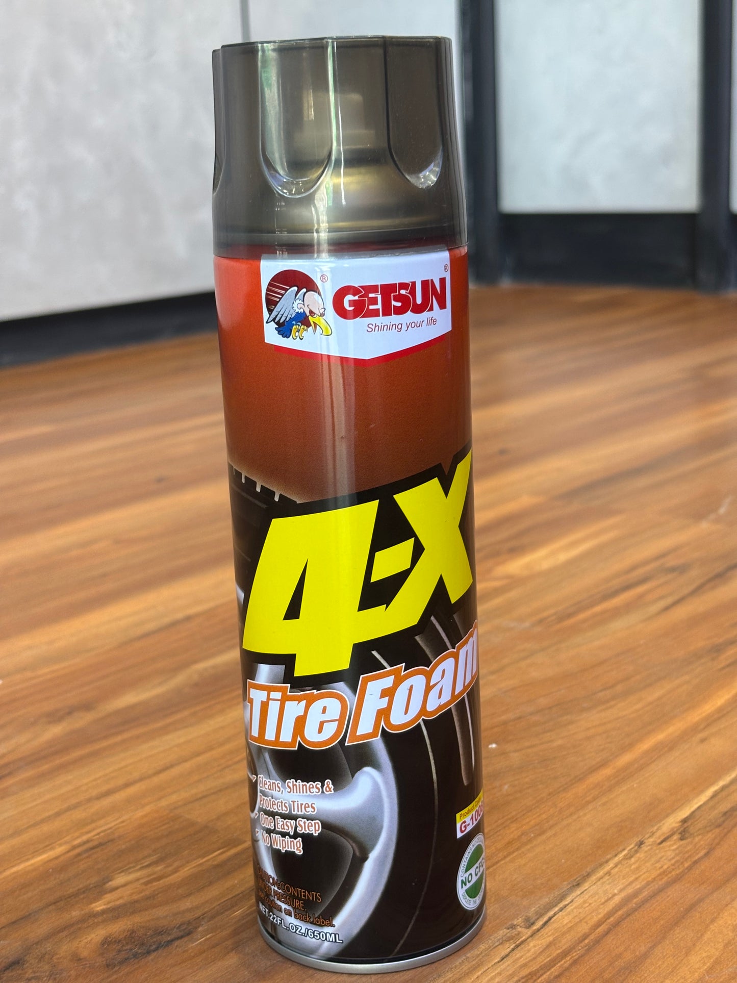 Get SUN Tyre foam Spray G-1008 650 ML China