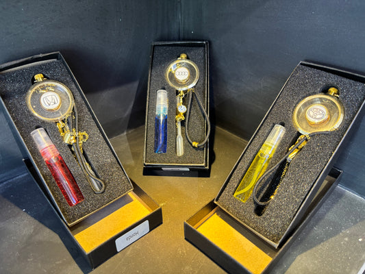 Premium Hanging Perfume with Car Logo