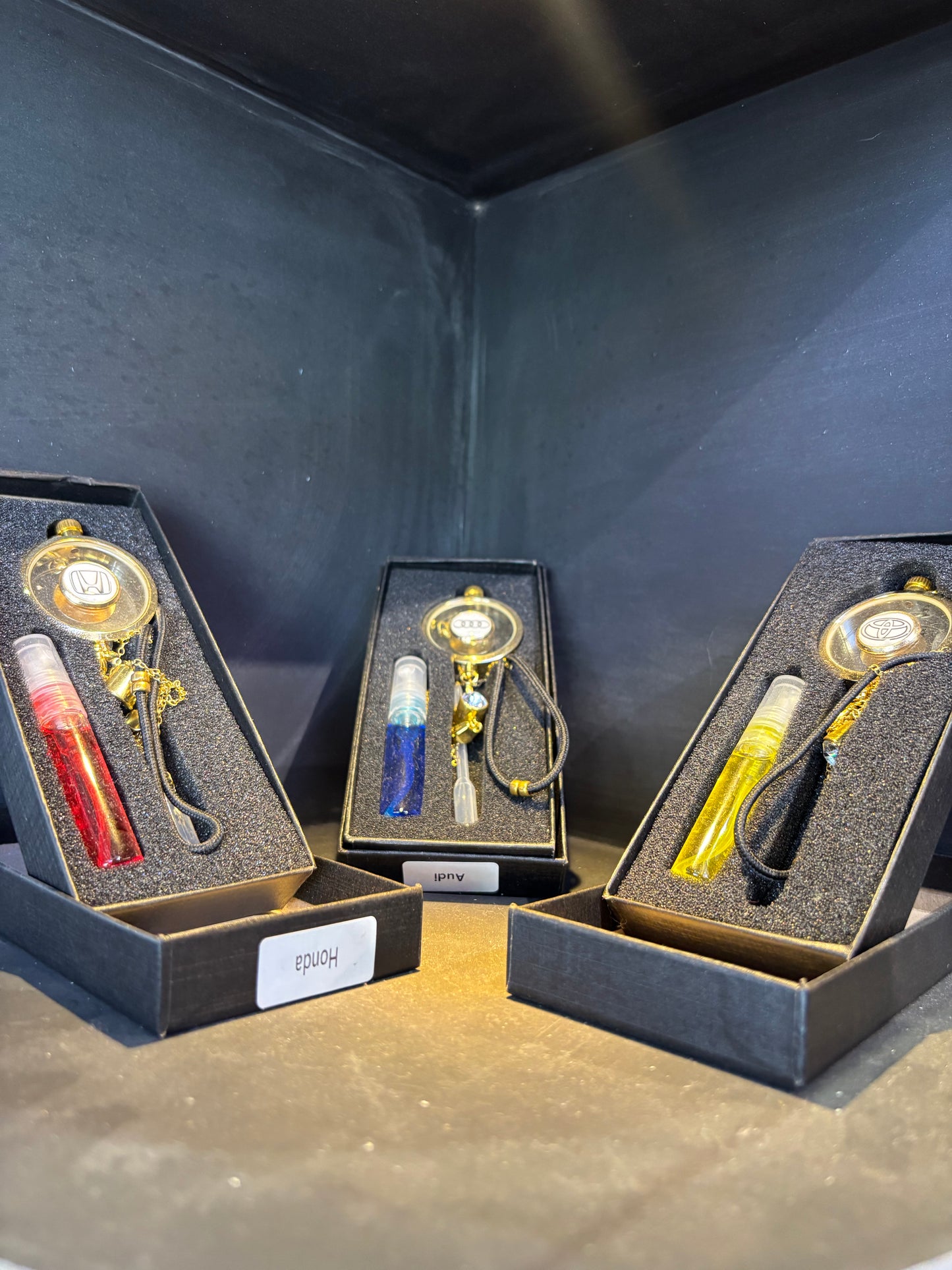 Premium Hanging Perfume with Car Logo