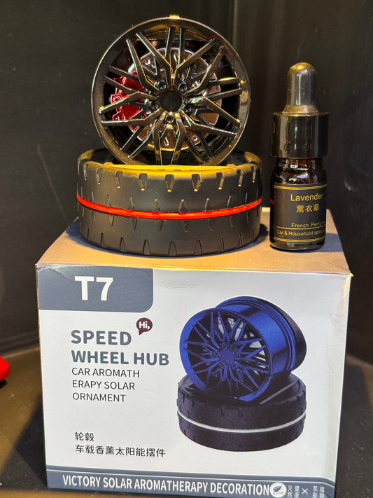 Speed Wheel Hub (Car Aroma Therapy Solar Ornament