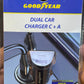 Good Year Dual Car Charger C+A