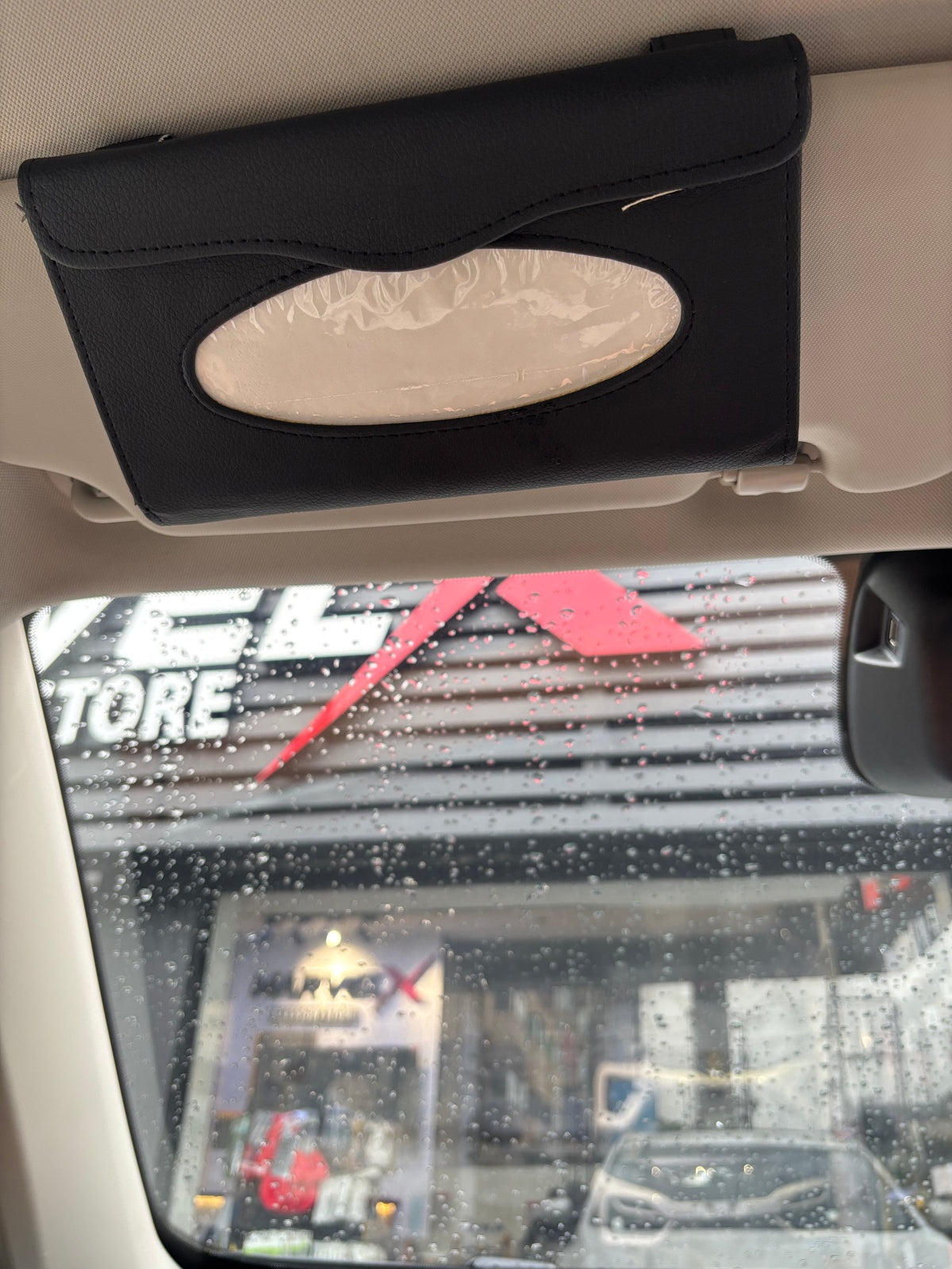 TISSUES BOX SUNVISOR