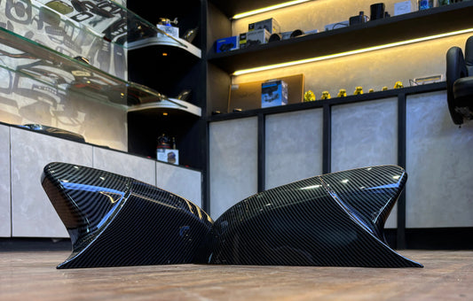 Honda Civic 2022 Carbon Fiber Batman M3 Style Side Mirror Covers For 11th Generation 2022 2023