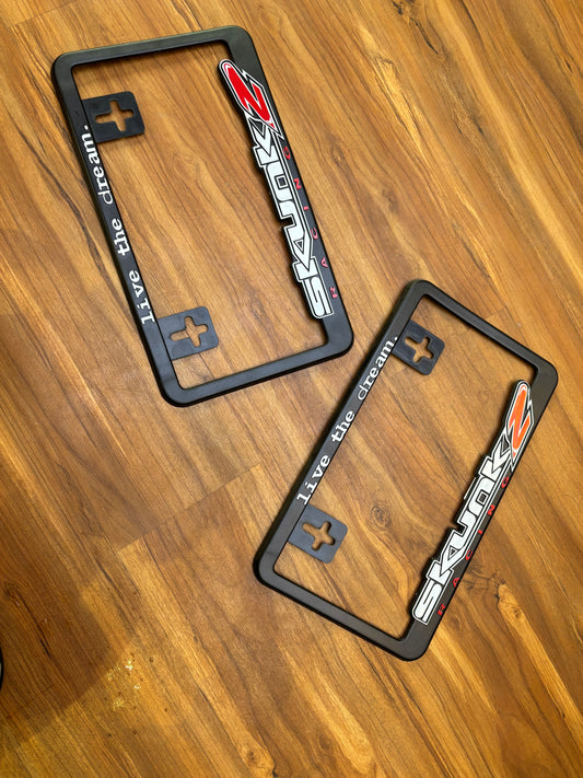 Number Plate Frame Skunk2