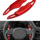 Honda Civic Red Carbon Paddle Shifter Extension For 11th Generation 2022