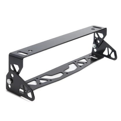 Steel Number Plate License Plate Tilter Black