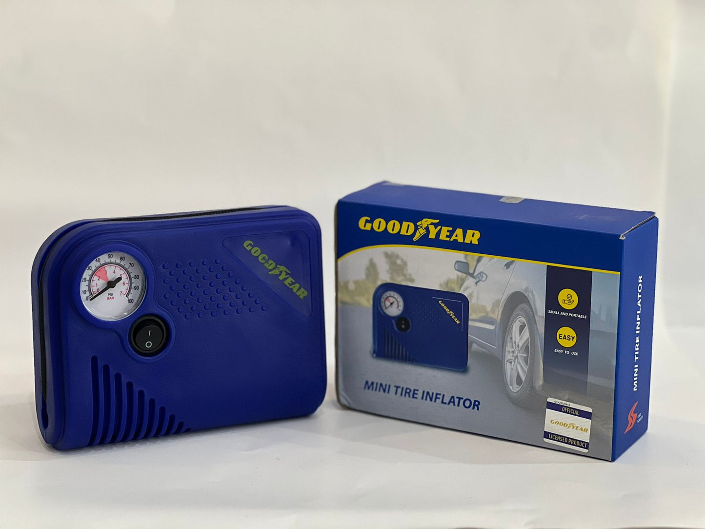 Mini Tire inflator by Good Year