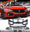 Civic 17 SI V2 Front Bumper